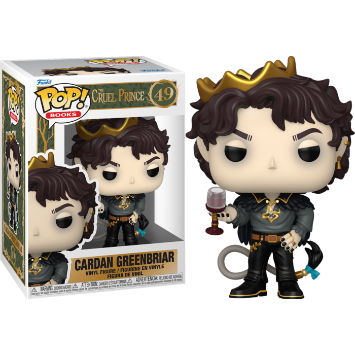 Funko Pop! The Folk of the Air: The Cruel Prince - Cardan Greenbriar #49 - Real Pop Mania