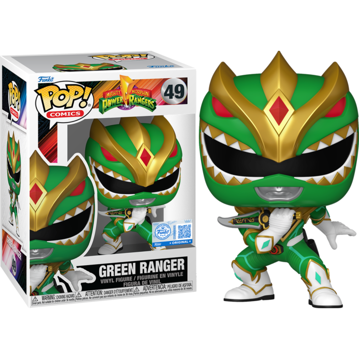 Funko Pop! Mighty Morphin Power Rangers - Green Ranger #49