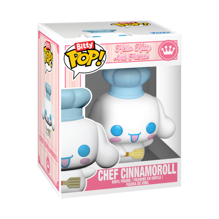 Funko Bitty Pop! Town - Hello Kitty and Friends - Chef Cinnamoroll with Café Cinnamoroll - Real Pop Mania