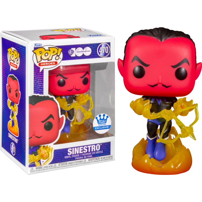 Funko Pop! Green Lantern - Sinestro Warner Bros 100th Anniversary #470
