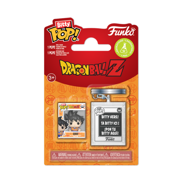 Funko Bitty Pop! Dragon Ball Z - Goku with Keychain Case Accessory