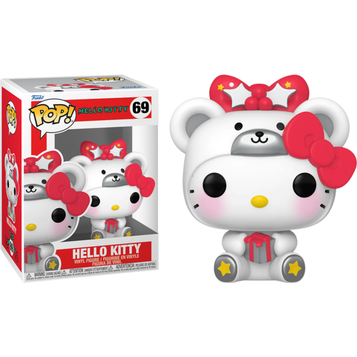 Funko POP! Hello Kitty: Hello Kitty [Polar Bear] (Metallic) #69
