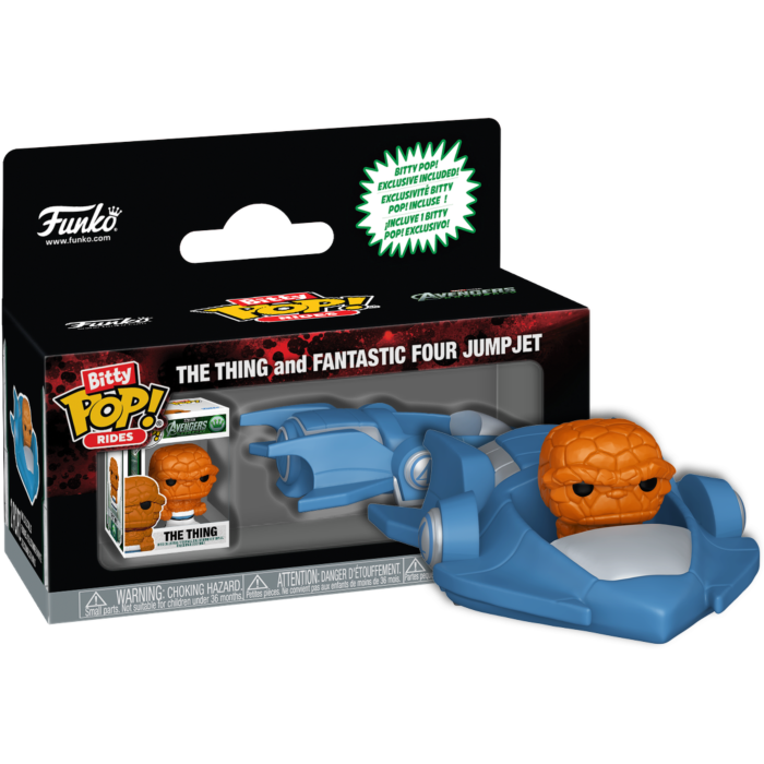 Funko Bitty Pop! Rides - Avengers: Doomsday - The Thing and Fantastic Four Jump Jet