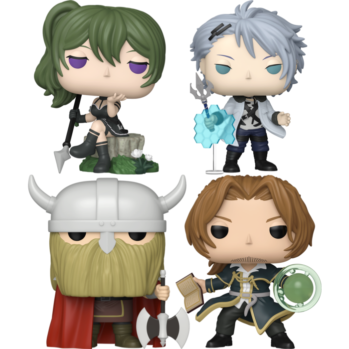 Funko Pop! Frieren: Beyond Journey's End - Eisen, Sein, Ubel & Wirbel - Bundle (Set of 4) - Real Pop Mania