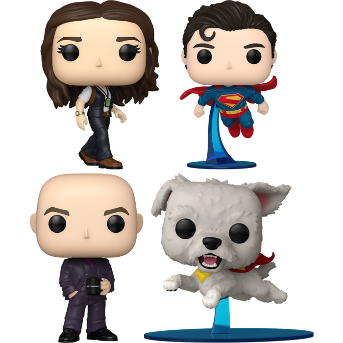 Funko Pop! Superman (2025) - Take Me Home - Bundle (Set of 4)