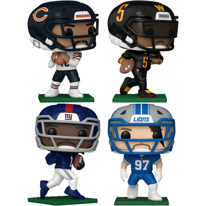 Funko Pop! NFL Football - In the Game - Bundle (Set of 4)