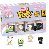 Funko Pop! Sanrio - Keroppi, Hello Kitty (Unicorn), Pochacco & Mystery Chase Bitty - 4 Pack