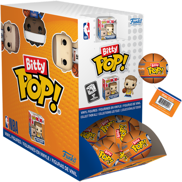 Funko Bitty pop! NBA: Basketball - Basketball - Blind Bag (Display of 24)