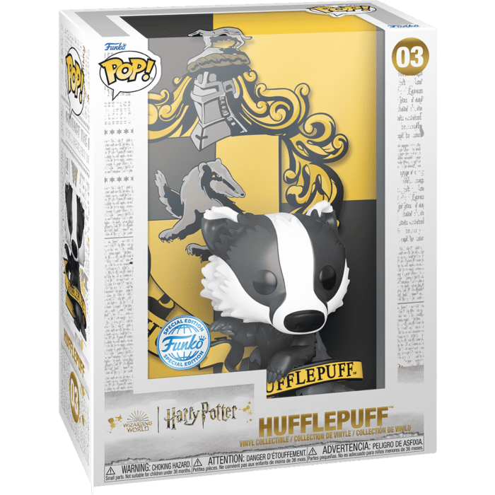 Funko Pop! Art Cover - Harry Potter - Hufflepuff #03