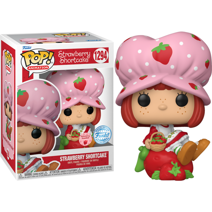 Funko Pop! Strawberry Shortcake - Strawberry Shortcake Scented #1294 - Real Pop Mania