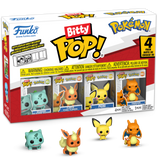 Funko Pop! Pokemon - Bulbasaur, Flareon, Pichu, & Charizard Bitty - 4 Pack