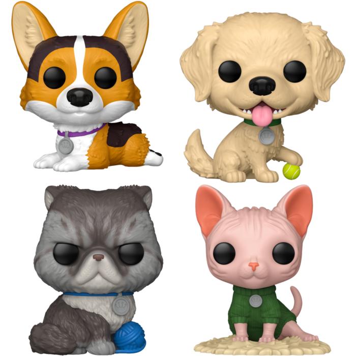 Funko Pop! Pets - Loyal Companions - Bundle (Set of 4)