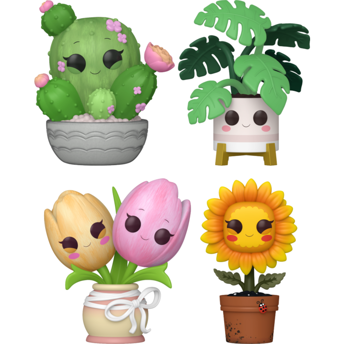Funko Pop! Kawaii Flora - Kawaii Cuties - Bundle (Set of 4)