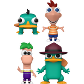 Funko Pop! Phineas and Ferb - The Magnificent Few - Bundle (Set of 4)