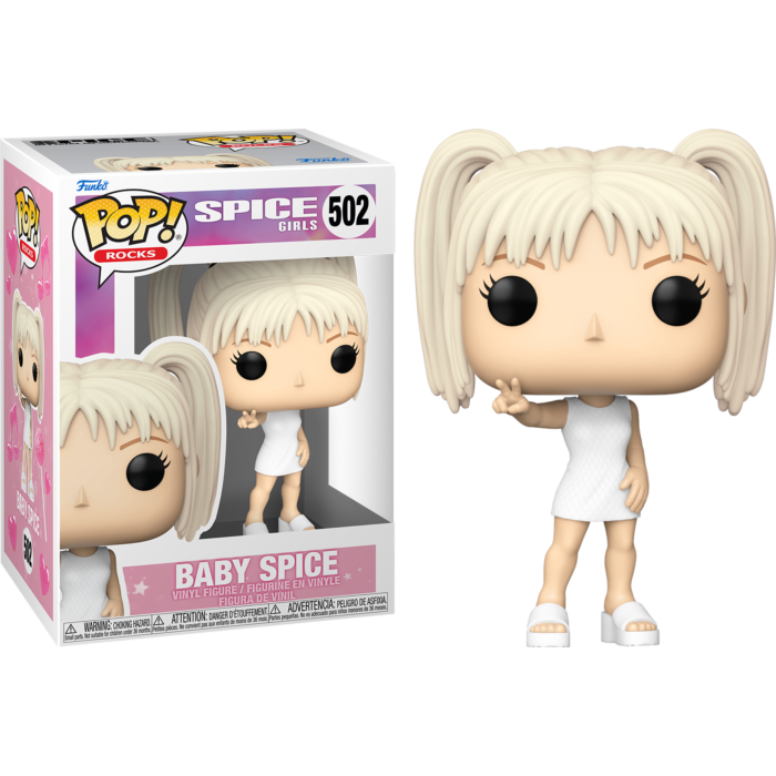 Funko Pop! Spice Girls - Baby, Ginger, Posh, Scary & Sporty Spice (Wannabe) Bundle (Set of 5)