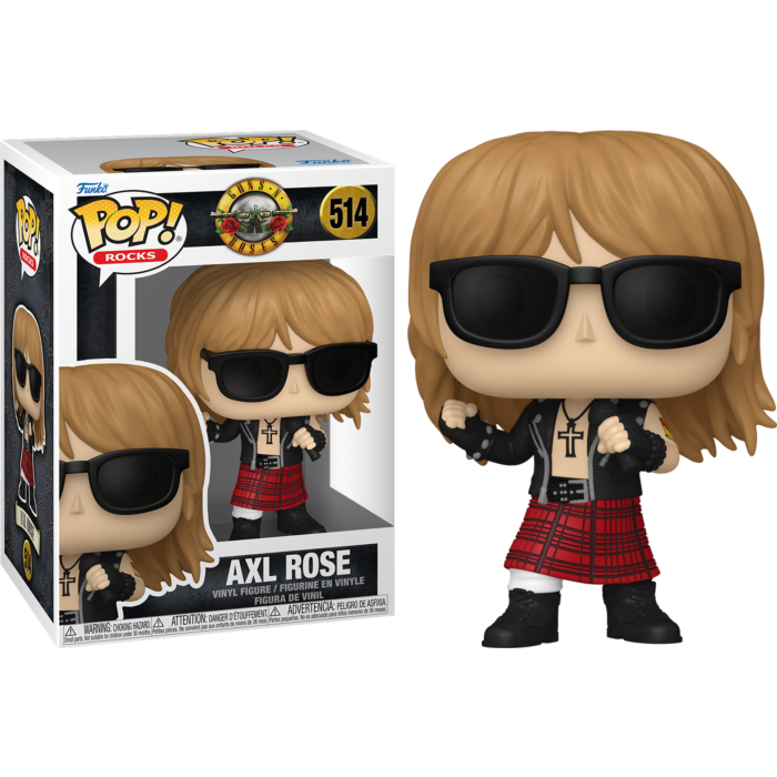 Funko Pop! Guns N' Roses - Axl Rose (Live and Let Die) #514