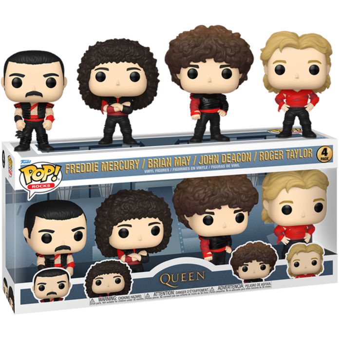 Freddie/Brian/Roger/John Queen cheapest Funko Pop