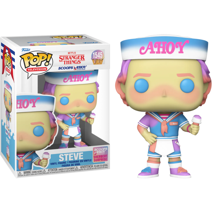 Funko Pop! Stranger Things: Season 4 - Steve (Scoops Ahoy) #1545