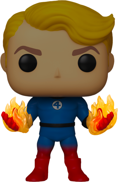 Funko Pop! Fantastic Four - Human Torch Glow in the Dark #568
