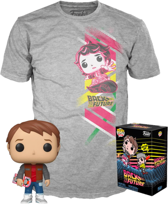 Funko Pop! Back to the Future II - Marty McFly with Hoverboard - Vinyl