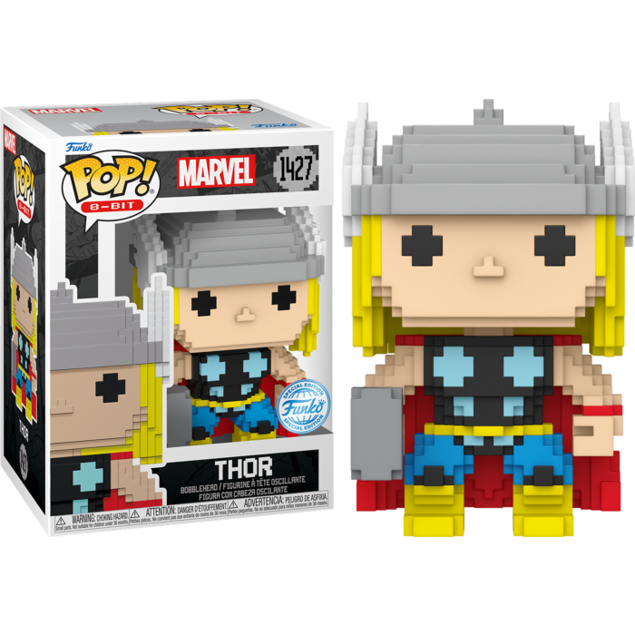 Funko Pop Marvel 8 Bit Thor 8 Bit 1427