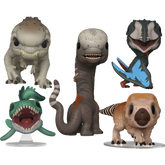 Funko Pop! Jurassic World: Rebirth (2025) - Survival is a Long Shot - Bundle (Set of 5)
