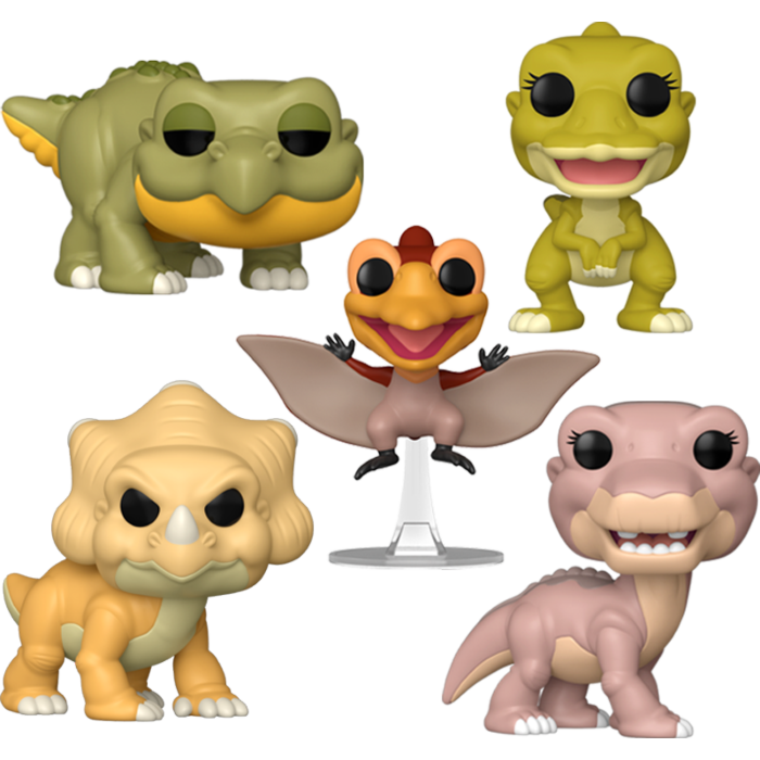 Funko Pop! The Land Before Time - A New Adventure is Born - Bundle (Set of 5)