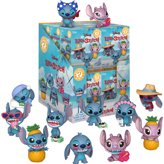 Funko Pop! Lilo & Stitch - Stitch & Angel Mystery Minis Blind Box (Display of 12)