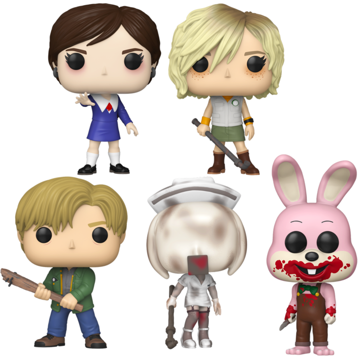 Funko Pop! Silent Hill - Alessa, Heather, James, Nurse & Robbie - Bundle (Set of 5)