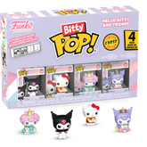 Funko Pop! Sanrio - Kuromi, Hello Kitty, My Melody (Unicorn) & Mystery Chase Bitty - 4 Pack
