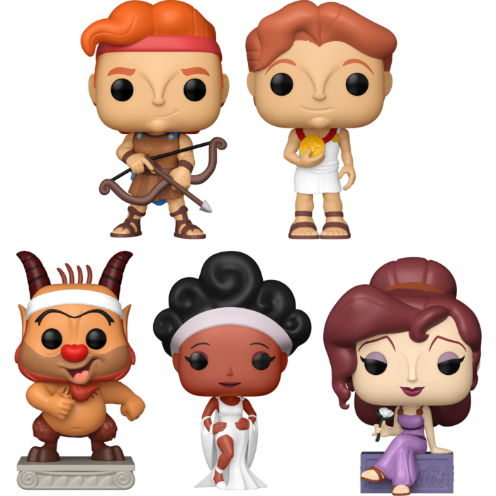 Funko Pop! Hercules (1997) - Zero to Hero - Bundle (Set of 5)