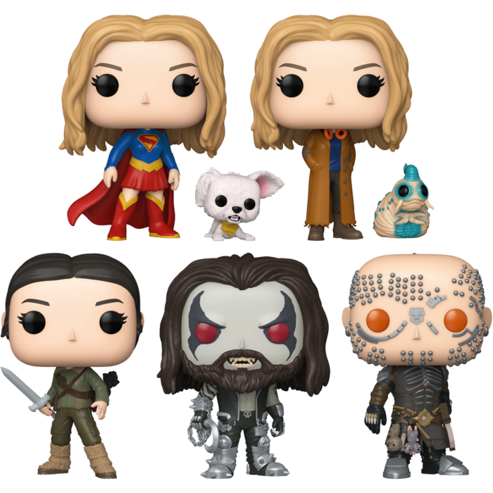 Funko Pop! Supergirl (2026) - Kara, Ruthye, Krem, Lobo & Supergirl with Krypto - Bundle (Set of 5) - Real Pop Mania