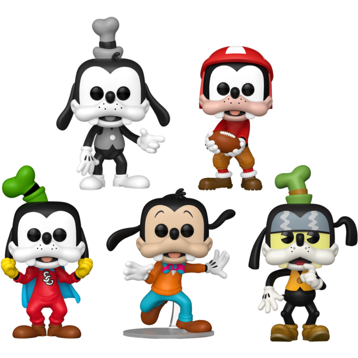 Funko Pop! Disney: Goofy Through the Ages - A Very Goofy - Bundle (Set of 5)