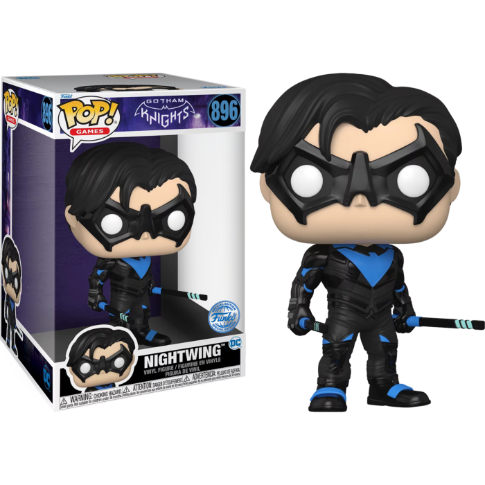 Funko Pop! Gotham Knights - Nightwing Jumbo 10" #896
