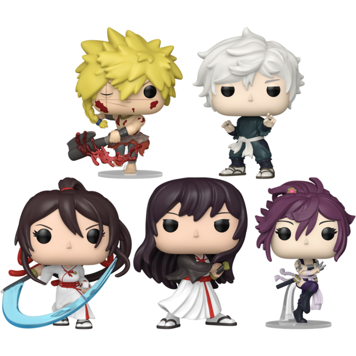 Funko Pop! Hell's Paradise - Chobe, Gabimaru, Sagiri, Toma & Yuzuriha