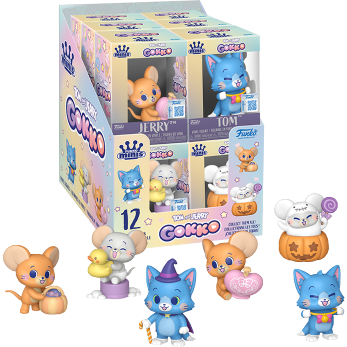 Funko Bitty Pop! Tom & Jerry: Gokko - Funko Minis 3" (Display of 12)