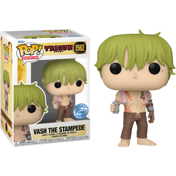 Funko Pop! Trigun - Vash the Stampede (Shirtless) #1562