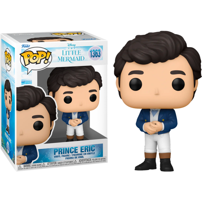 Funko Pop The Little Mermaid 2023 Prince Eric 1363