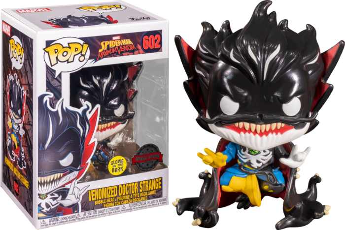 Funko Pop! Spider-Man: Maximum Venom - Doctor Strange Glow in the Dark #602