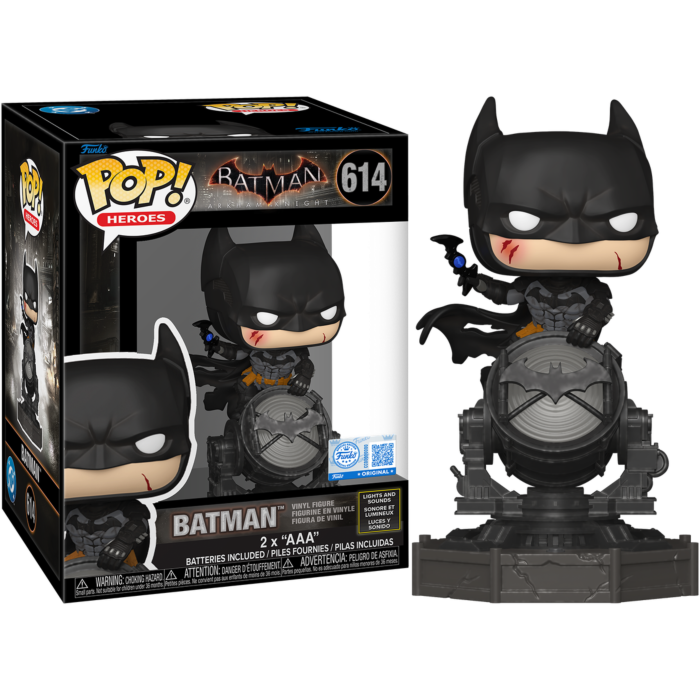 Funko Pop! Premium - Batman: Arkham Knight - Batman with Light & Sound #614
