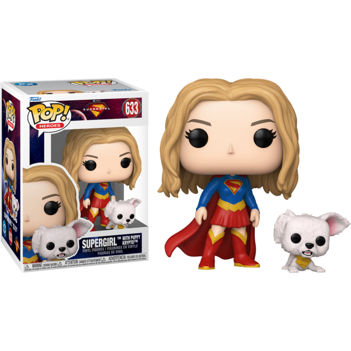 Funko Pop! Supergirl (2026) - Kara, Ruthye, Krem, Lobo & Supergirl with Krypto - Bundle (Set of 5) - Real Pop Mania