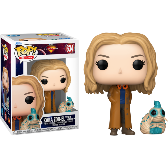 Funko Pop! Supergirl (2026) - Kara Zor-El with Cedric #634 - Real Pop Mania