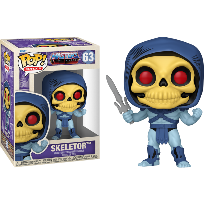 Funko Pop! Masters of the Universe - Skeletor (Vintage Comic) #63