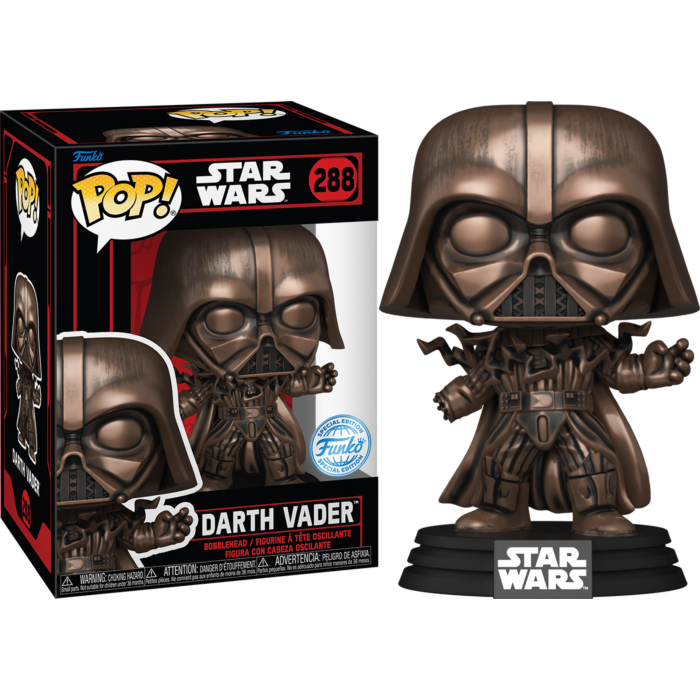 Funko Pop! Star Wars - Darth Vader Bronze Metallic #288