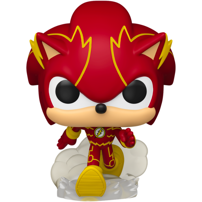 Funko Pop! Justice League x Sonic the Hedgehog - Sonic as The Flash