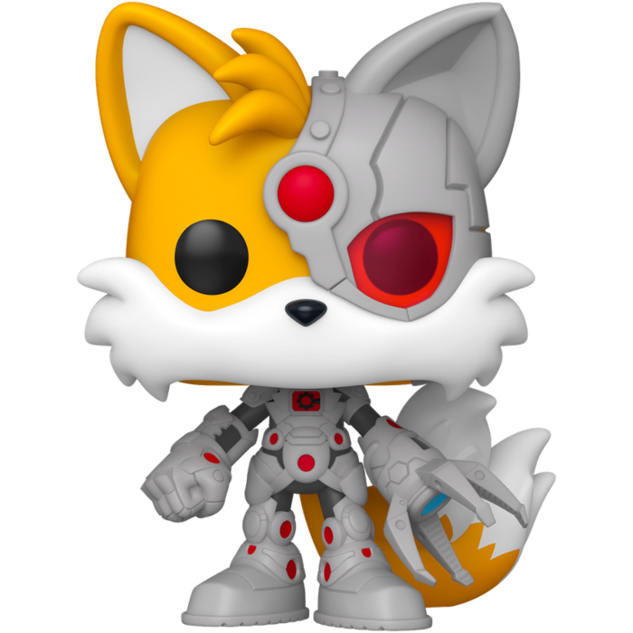 Funko Pop! Justice League x Sonic the Hedgehog - Tails as Cyborg