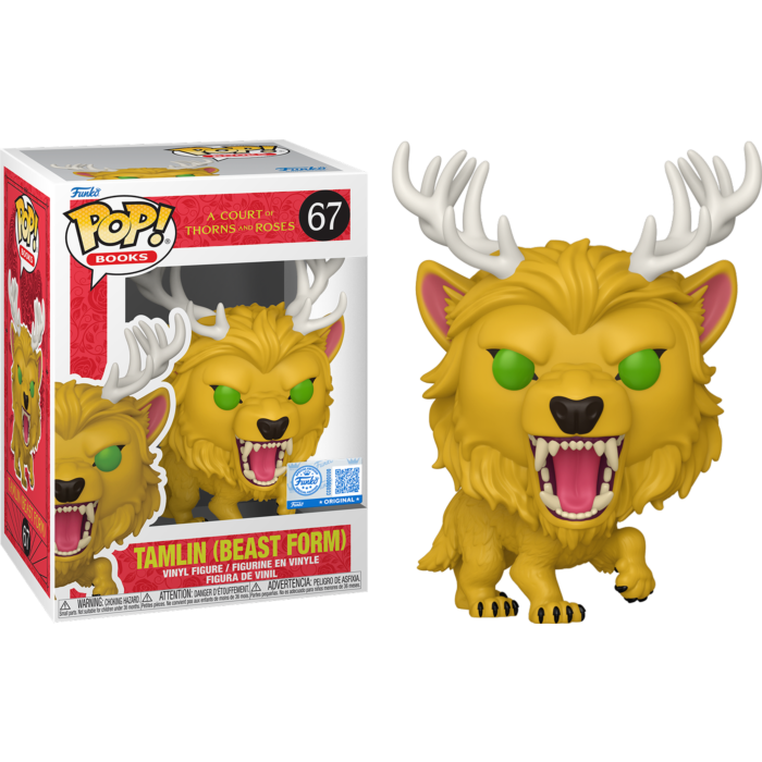 Funko Pop! A Court of Thorns and Roses - Tamlin (Beast Form) #67 - Chase Chance (+ Box of 3 Mystery Exclusive)