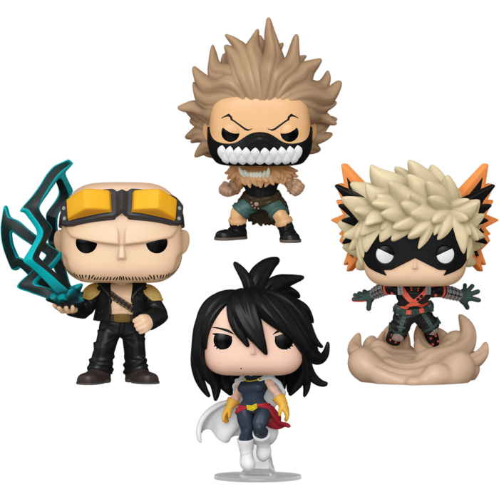 Funko Pop! My Hero Academia Hero Society Bundle (Set of 4)