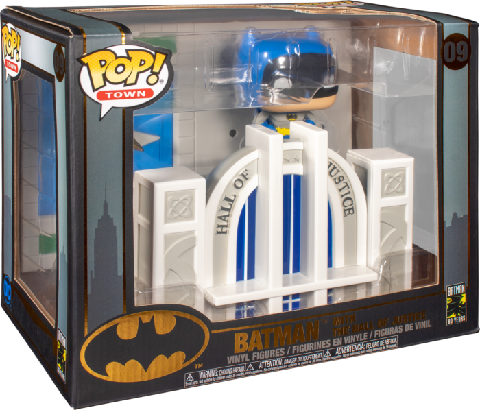 Funko Pop! Justice League - Batman with Hall of Justice with Town Hall #09