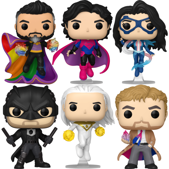 Funko Pop! DC Comics - Apollo, Midnighter, Constantine, Dreamer, Extrano & Jonathan Kent Pride - Bundle (Set of 6) - Real Pop Mania